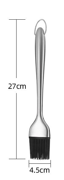 Stainless Steel Turkey Needle Chicken Pump Silicone Chicken Pump Turkey Seasoning Pump Tool Silicone Oil Suction Pipe — image 7