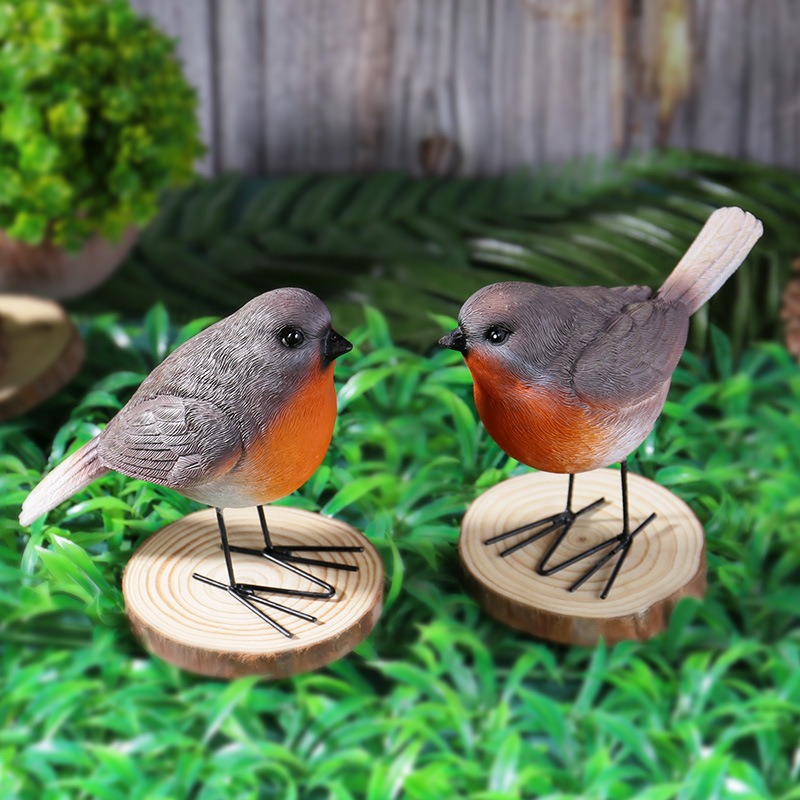 Outdoor simulation bird resin ornaments — image 4