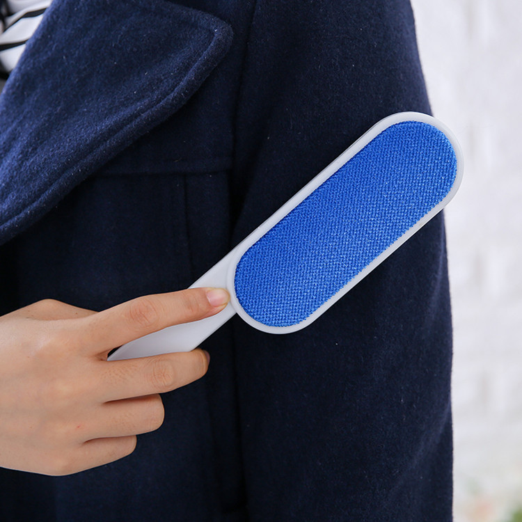 Double Sided Electrostatic Brush With Handle Electrostatic Dusting Brush Clothes Pet Hair Brush Bed Brush Dry Cleaning Brush — image 3
