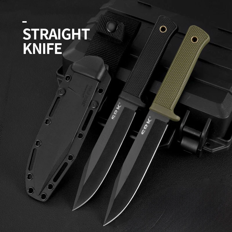 Outdoor beauty knife, high hardness, sharp and durable, self-defense, mountaineering, fishing, hunting — image 1