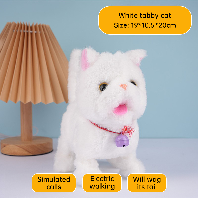 Gato Electrónico Realista con Acciones de Caminar y Ladrar para Mantener a Tu Mascota Activa y Entretenida — imagen 3