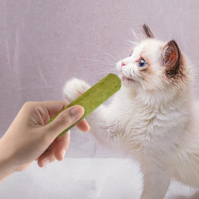 Palitos de Hierba para Gatos - Snacks Congelados para Salud Oral y Digestiva — imagen 2