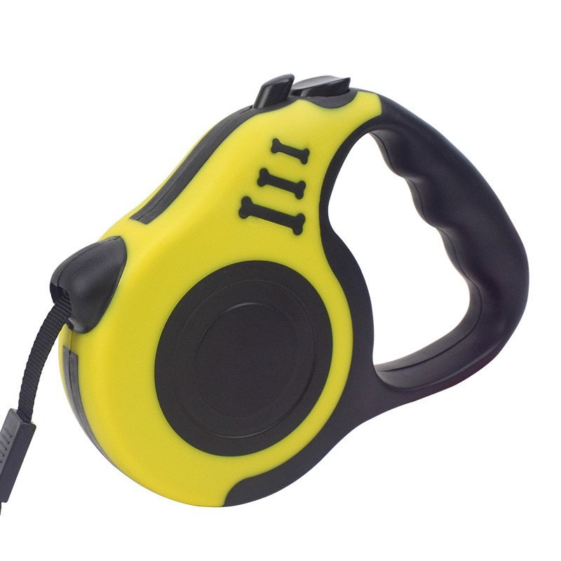 Correa de Perro Retráctil de Nylon Automática Cinta de Tensión Multicolor para Caminata con Perros Ajustable — imagen 4