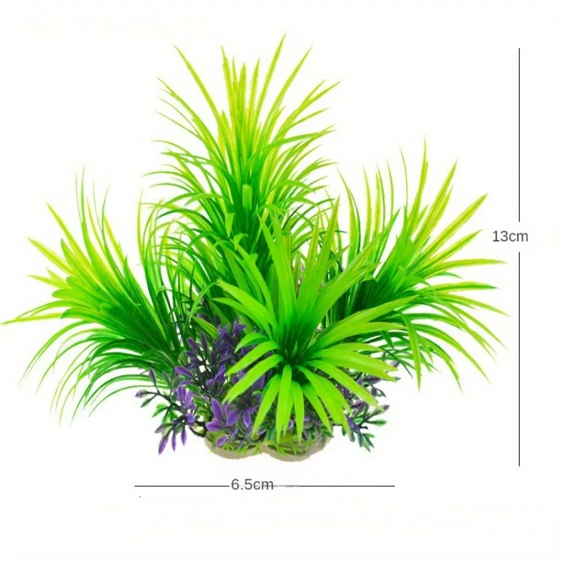 Artificial Aquarium Decoration Plants Small Water Weeds Ornament Aquatic Plant Fish Tank Accessories Decoration Landscape — image 5