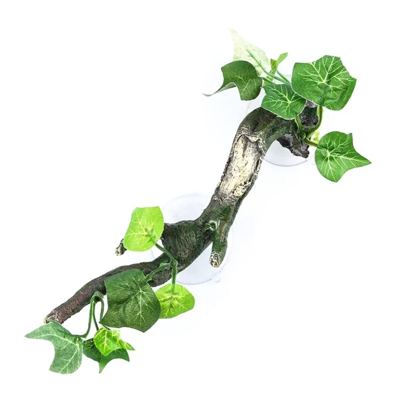 Climbing Vines with Leaves Terrarium Plant Decoration with Suction Cups Dropship