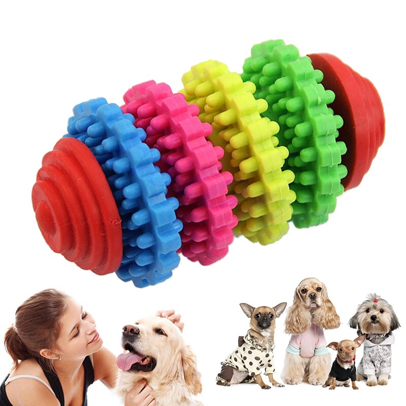 Durable Health Gear Gomas de Chupar para Mascotas Juguetes Dentales Seguros para Perros y Gatos Comida para Mascar para Pequeños Grandes Perros Suministros de Mascotas — imagen 3