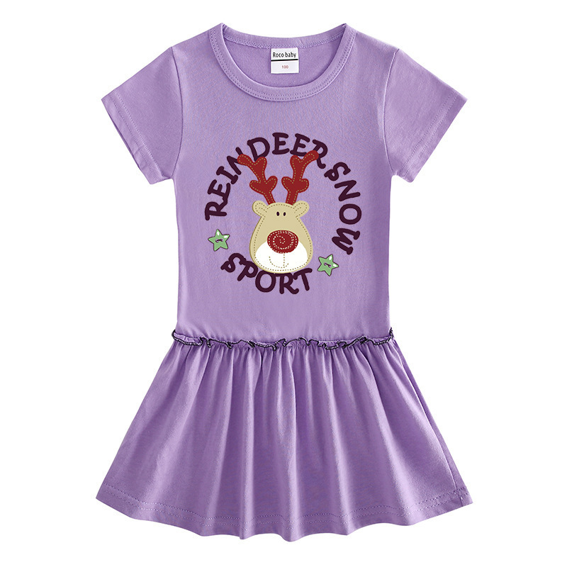 Christmas Deer Girl Dress — image 10