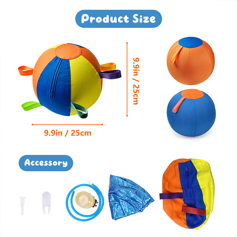 Pelota de Juguete Indestructible para Perros, Juguetes Flotantes Portátiles para Cazar y Jugar al Fútbol en Agua — imagen 10