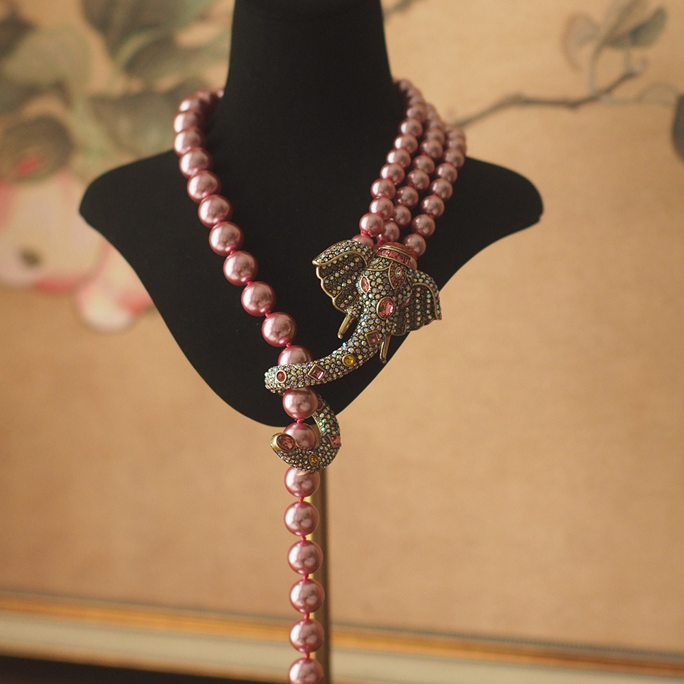 Cuello de Diamantes Rosa de Elefante de Luxo para Industria Pesada — imagen 3
