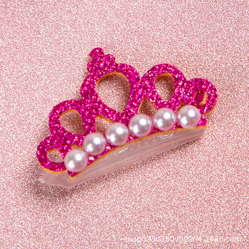 New Pet Products Cat Frog Clip Crown Pearl Head Teddy Pet Head Flower Hair Clip Pet Products Headwear — image 7