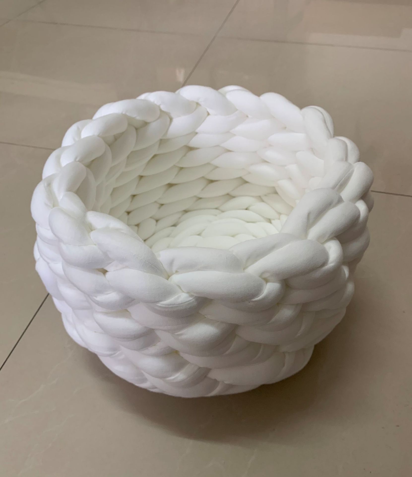 Filled Cotton Coarse Wool Hand-Woven Pet Cat Litter Can Be Machine Washed Coarse Cloth Dog Litter — image 10