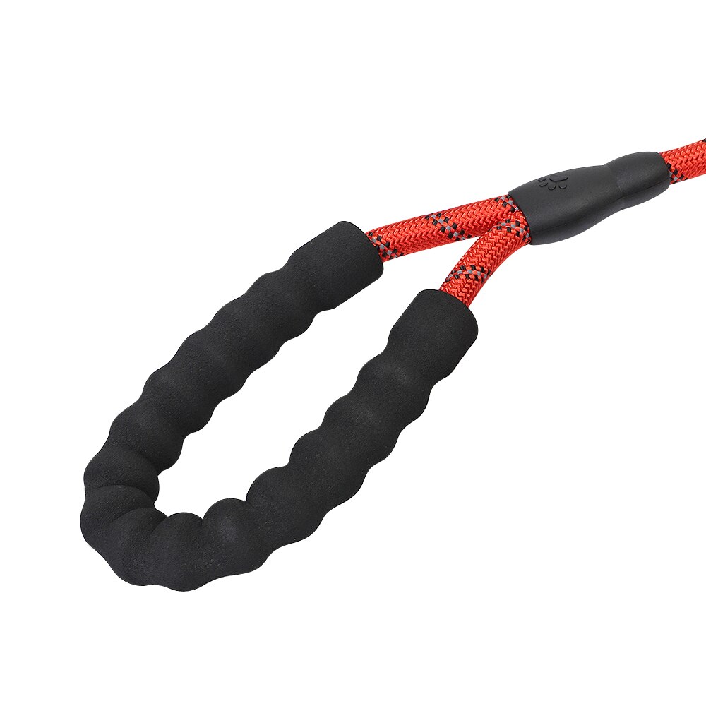 Reflective Dog Pet Leash Rope Nylon Small Dogs Puppy Leashes 150cm Long Heavy Duty Large Dog Lead Red Blue Pink Green Black — image 4