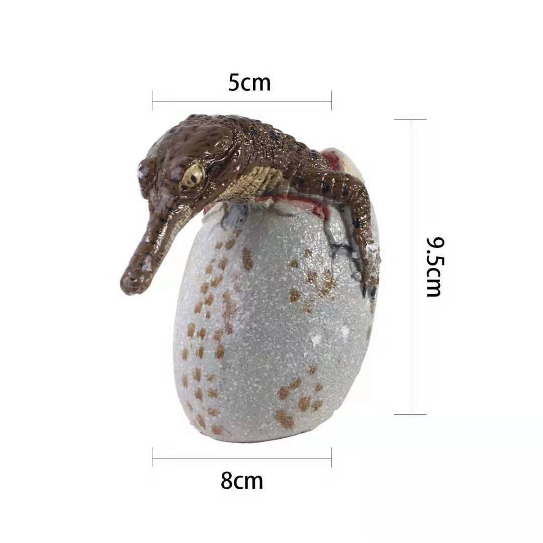 Animal skull resin handicraft simulation dinosaur egg skeleton fossil hatching egg dinosaur ornament — image 3