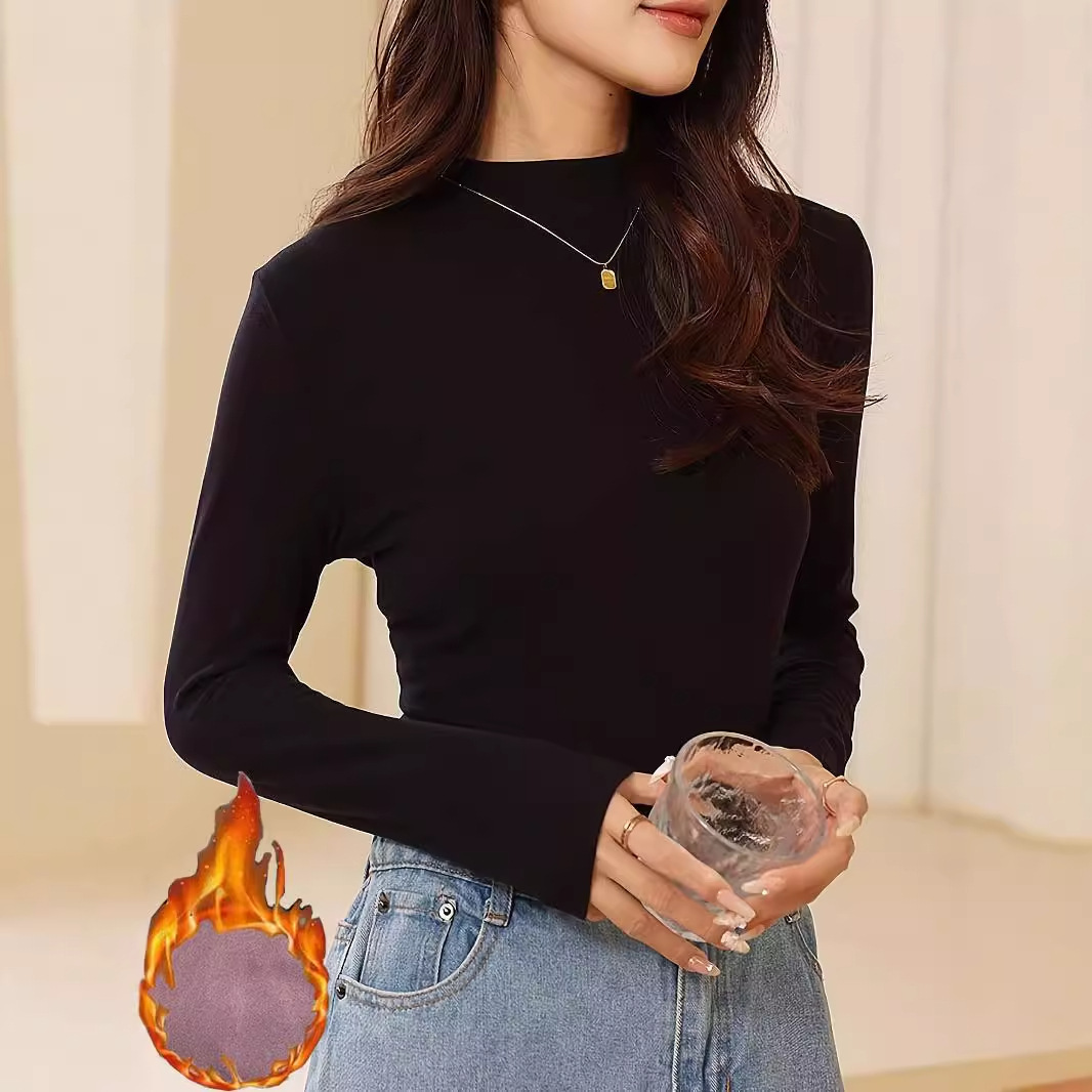 Women's Clothing Turtle Neck Thermal Underwear — image 1