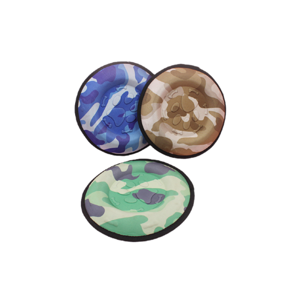EVA Camo Series Floating Water Flying Army Green Lightweight Training Bite Water Absorbing Dog Toys — image 1