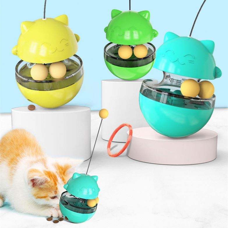 Leakage Ball Cat's Self Hi Stick Fun Relieving Tool Stubborn Man Cat Playing Toy — image 2