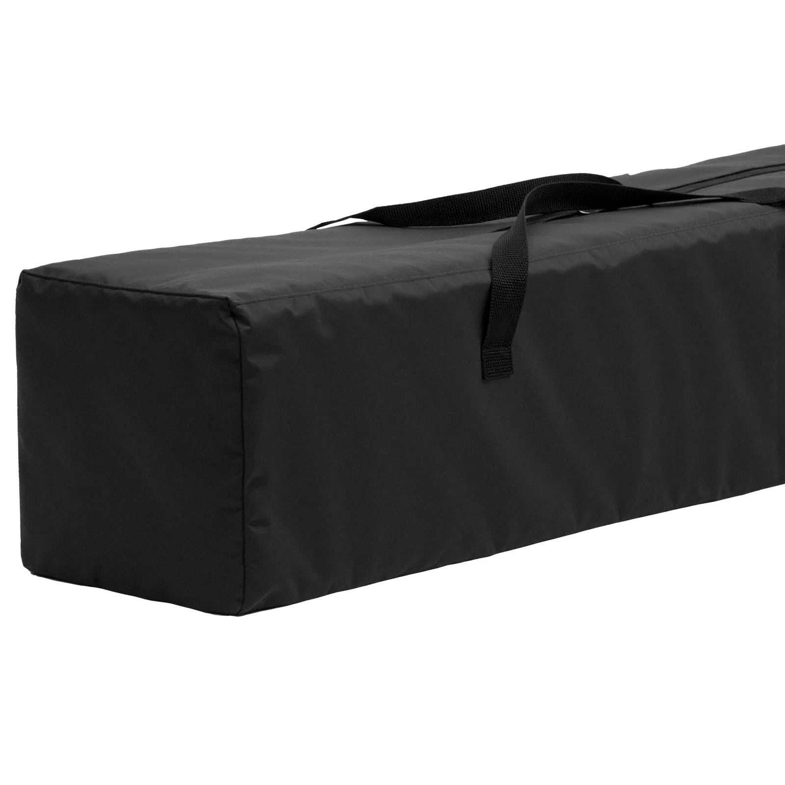 Cama de Descanso Elevada para Perros XL, Cama Portátil con Ruedas para Grandes Perros y Gatos, 600D Tela de Lino Oxford y Alfombrilla de Veludo Holandés con Muelles de Espuma, Almacenamiento Lateral para Accesorios — imagen 5