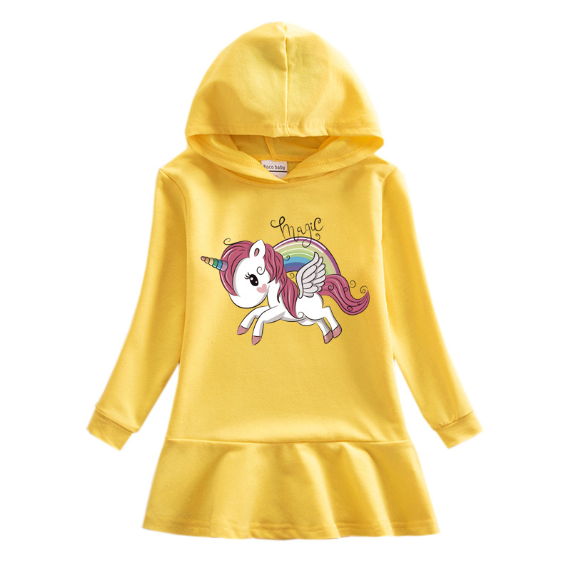 Pony girl hooded hoodie dress — image 4