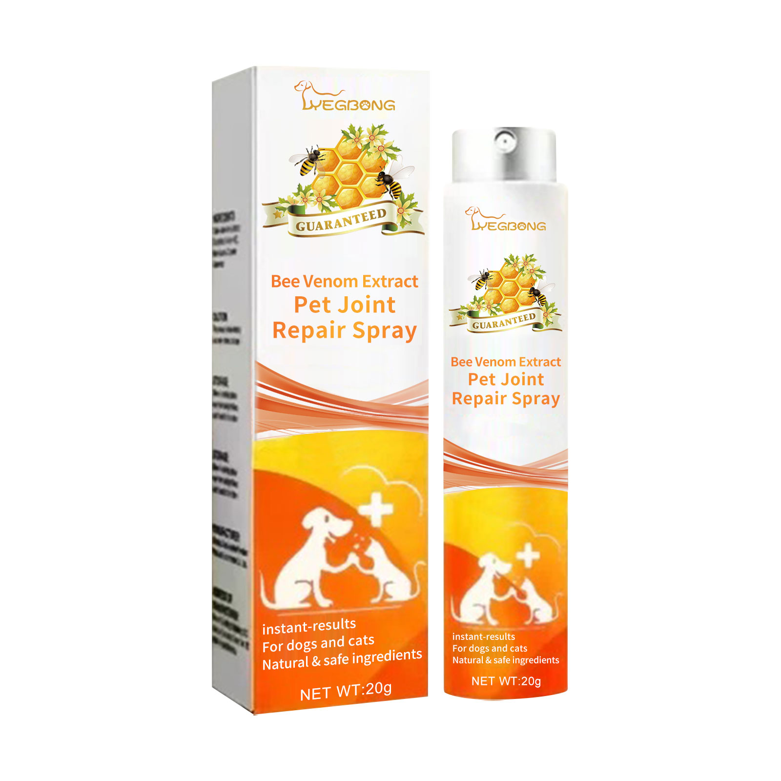 Bee Pet Joint Repair Spray, Joint Support Supplement For Dogs & Cats, Relief Joint Swelling & Discomfort, Improve Mobility — image 1