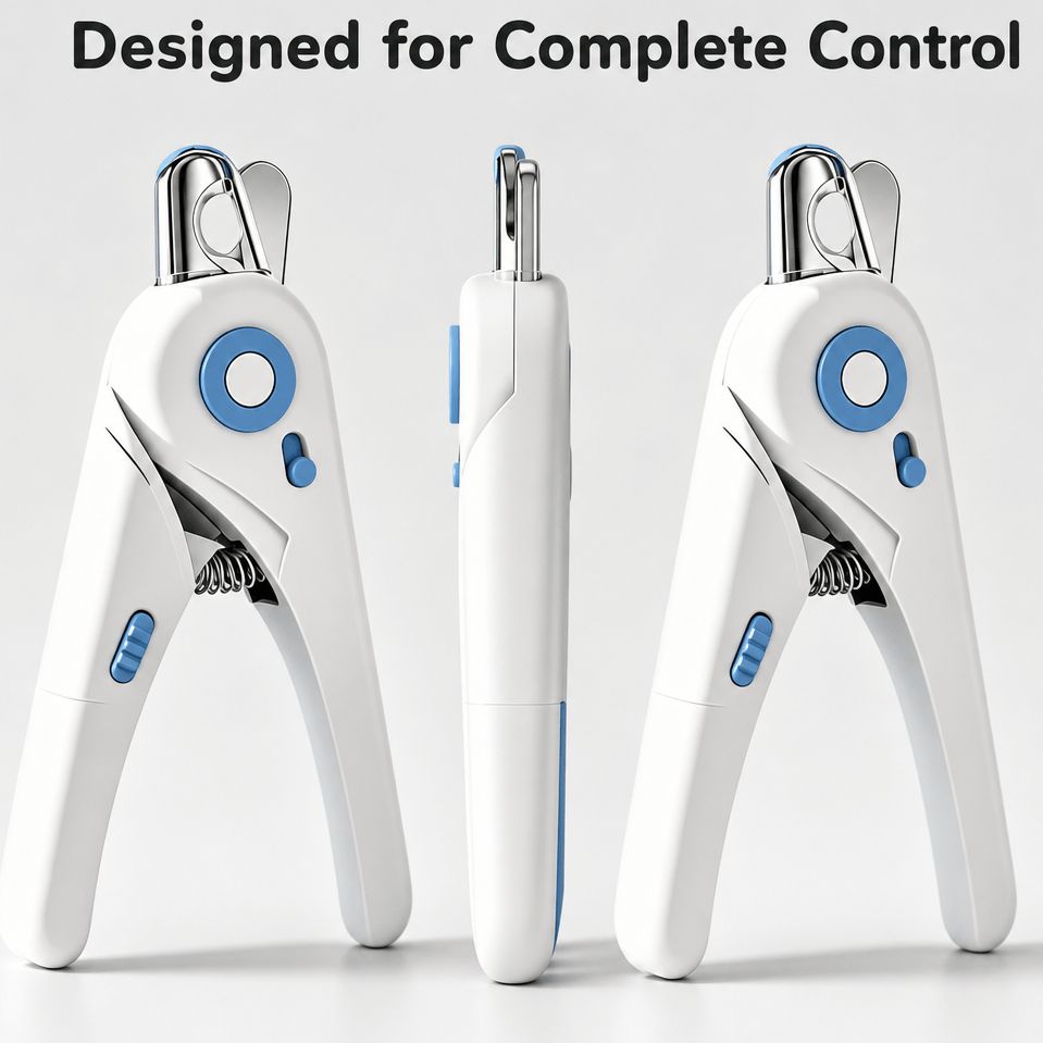 Pet Nail Clippers For Cats & Dogs, Professional Upgraded Pet Nail Trimmer With Safety Guard, Non-Slip Handle, Pet Grooming Tool For Small Medium Pets — image 3