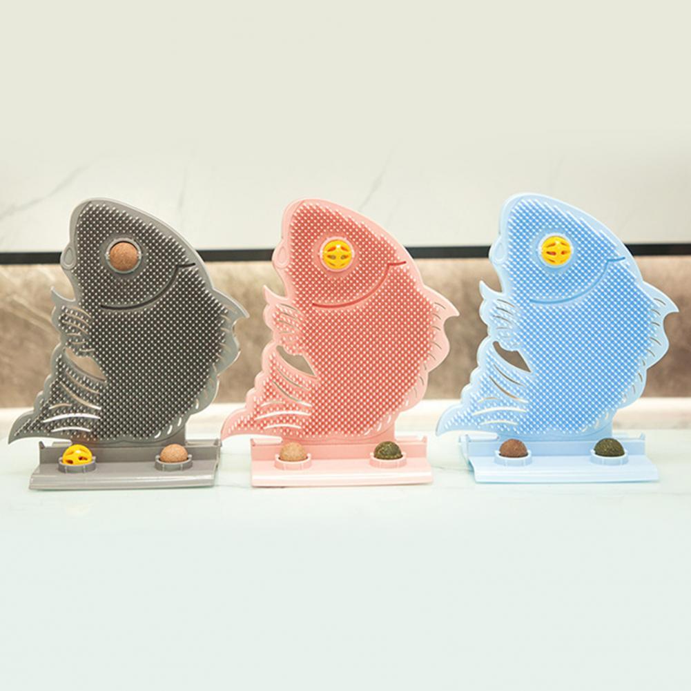 Tablero de Garras para Gatos con Pelotas de Cepillo y Aromaterapia - Entretenimiento para Felinos — imagen 5