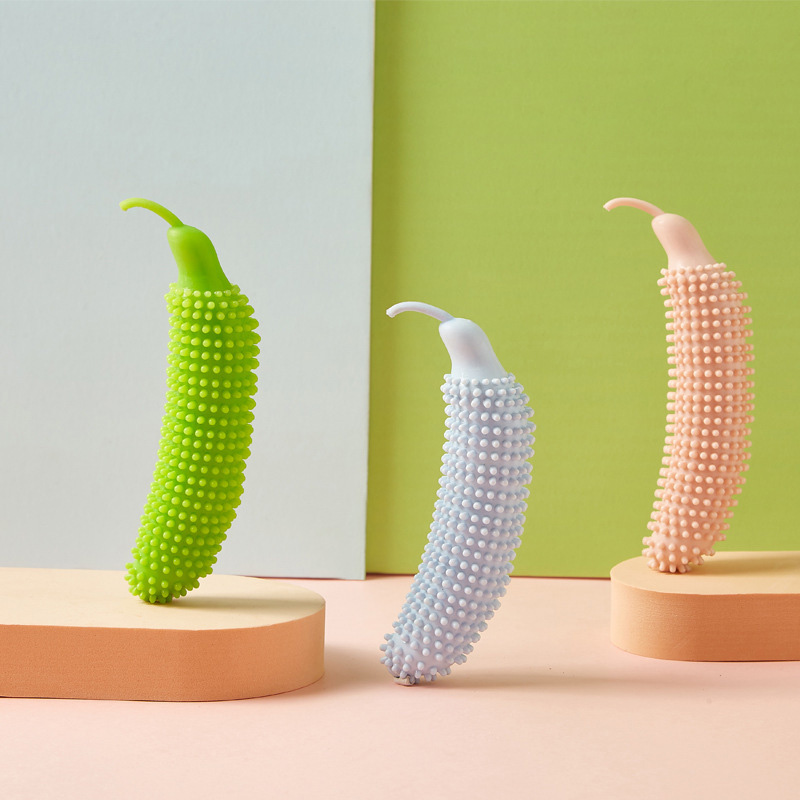 Dog Toy Cucumber Bite-Resistant Molar Stick Puppy Teddy Puppy Relieve Boredom Large And Small Dog Chewing Supplies — image 1