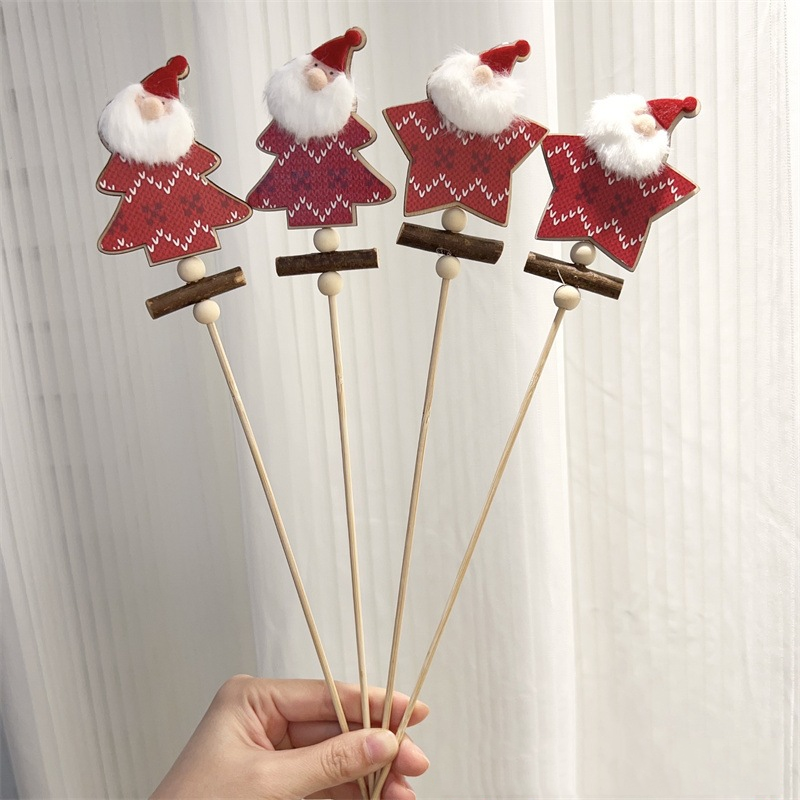 Accesorios de Tarjeta Navideña con Reinas de la Noche y Flores en Maceta - 2 Paquetes DIY — imagen 15