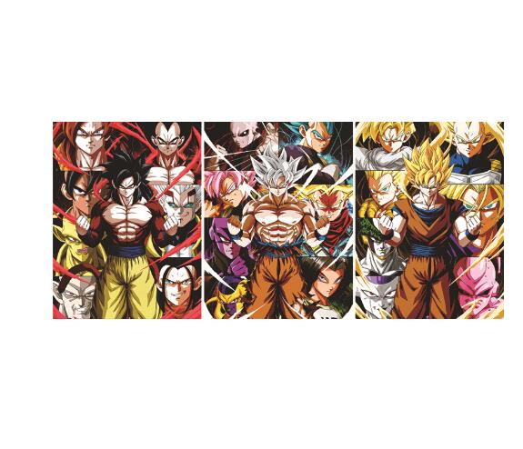 Anime Gradient Poster 3D Stereo Painting Changing Picture Anime PET Raster Painting — image 3