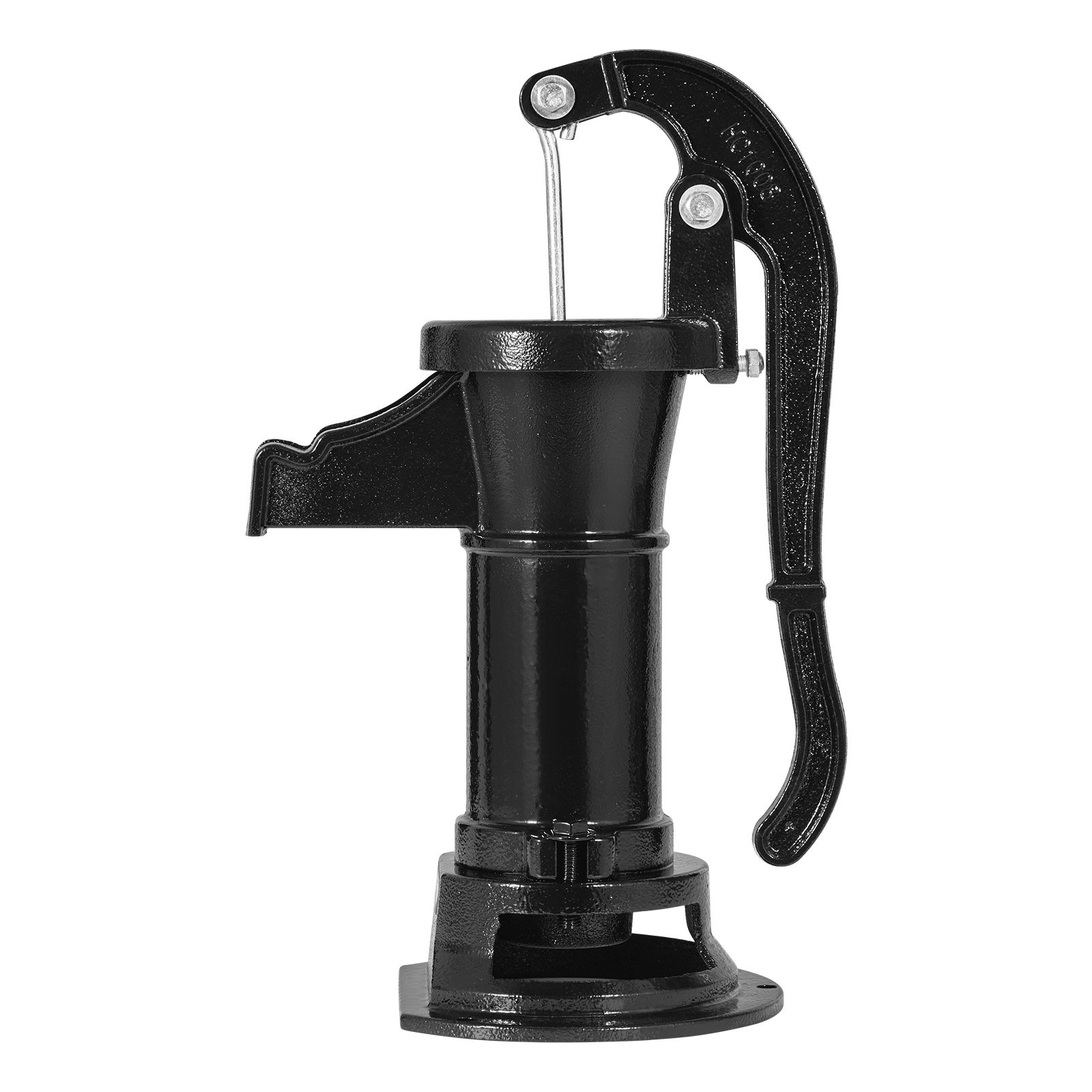 Well Hand Pitcher Pump, 25 Ft Maximum Lift, Antique Cast Iron Manual Hand Water Pump, NPT 1-1/4 In Connection, Easy Installation, Old Fashioned For Outdoor Garden, Pond, Backyard, Farm, Black — imagen 1