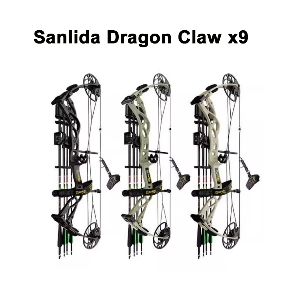 Sanlida Dragon Claw X8 Arco Compuesto para Cazadores Principiantes Completo Conjunto de Tiro con Accesorios para Deportes Al Aire Libre y Competición — imagen 1