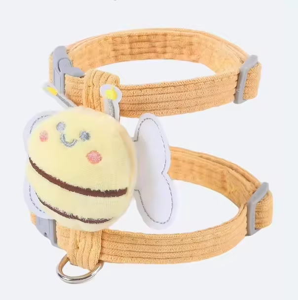 Traje de Cinturón para Gatos con Decoración Alar, Conjunto de Correas y Ajustes para Pequeños Perros y Mascotas — imagen 8