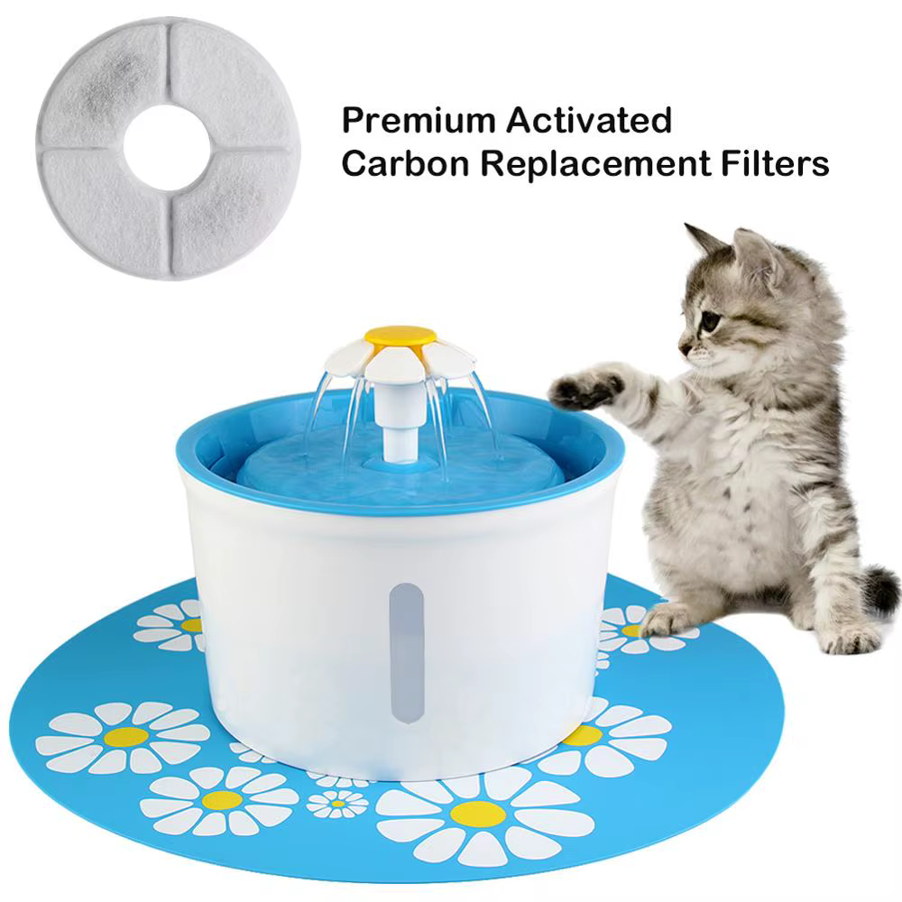 Cat Fountain Drinking 1.6L Automatic Pet Water Fountain Pet Water Dispenser Dog Cat Health Caring Fountain Water Feeder — image 4