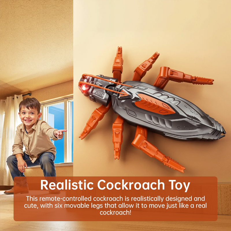 Remote Control Climbing Gecko Robot, Climbs Glass & Smooth Walls, Realistic Animated Toy for Christmas Gifts — image 8