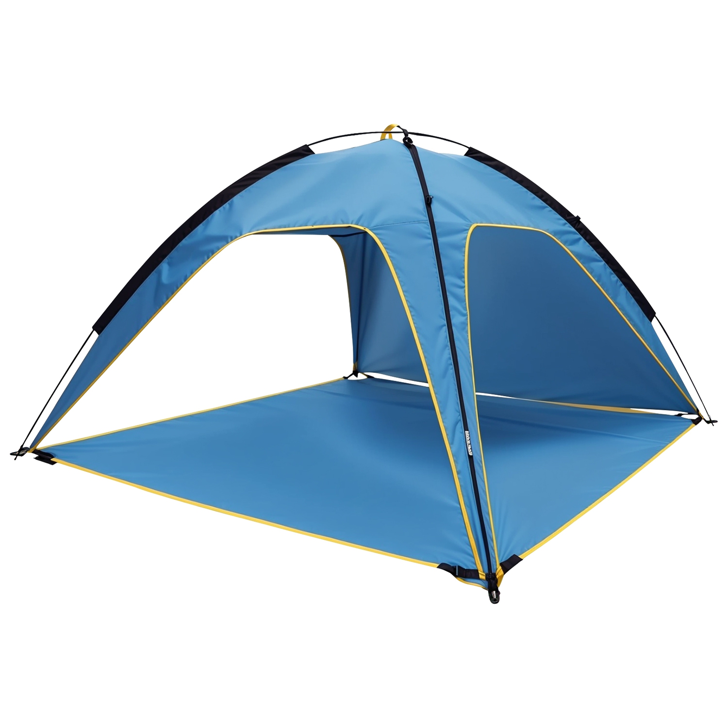 Toldo de Playa para 4-6 Personas con 3 Aberturas de Puerta, Bolsa de Transporte, UPF50, Impermeable, para Playa, Picnic, Campamento, Senderismo, Aventura y Pesca — imagen 1