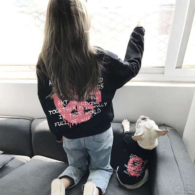 Cotton Peace French Bulldog Hoodies Pet Dog Clothes for Small Dogs Pets Clothing — image 12