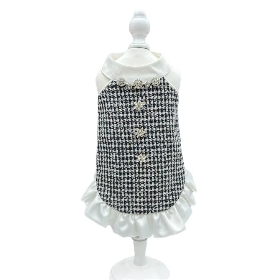 Cat Dress Puppy Pet Apparel Small Dog Clothes Winter Chihuahua Yorkie Pomeranian Yorkshire Terrier Shih Tzu Maltese Dog Clothing — image 5