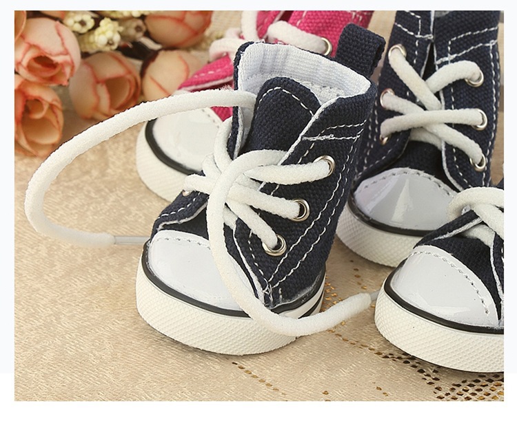 Zapatos para Mascotas de Denim y Canasta Transpirables y Cómodos — imagen 4