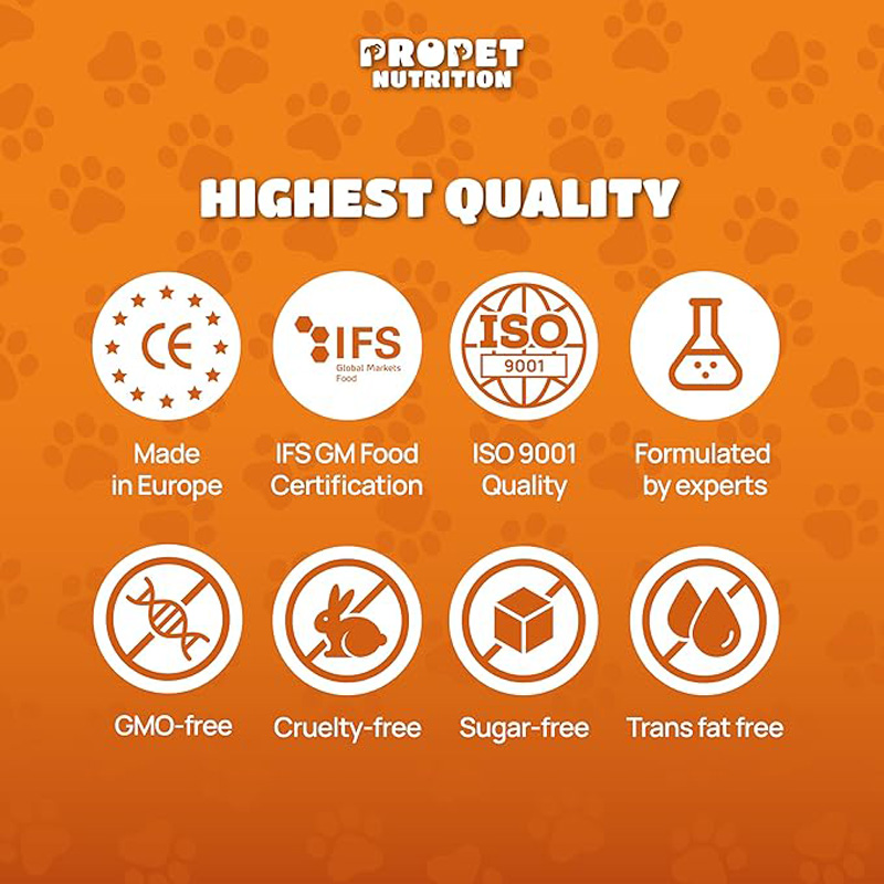 Suplementos Articulares para Perros y Gatos con Glucósamina, Quitina, 10 Vitaminas, Ácido Hialurónico y MSM — imagen 5