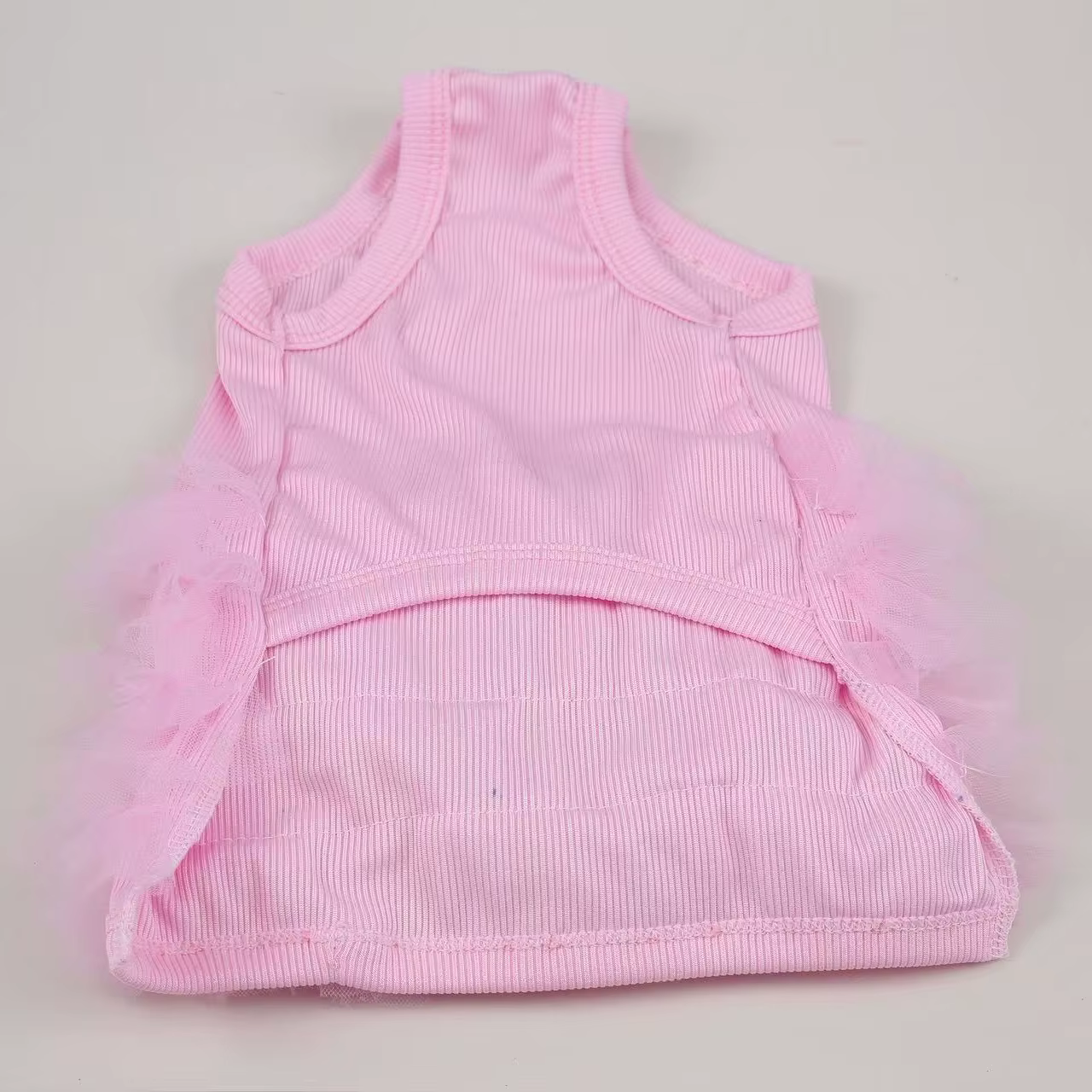 Sleeveless Puffy Princess Dog Skirt Cute Pet Half Skirt Comfortable Fit Small Dogs Cats — image 3