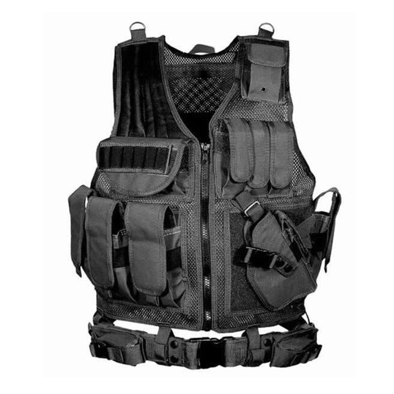 Vestimenta Táctica de Combate Militar para Caza y Pesca, Protección de Placas, Molle, Entrenamiento con Gases CS — imagen 4
