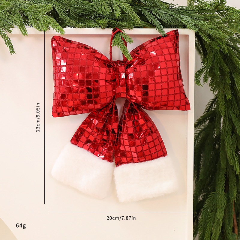 Adorno de Mariposa Brillante para Árbol de Navidad, Decoración de Vidrio para Ventana Hotel y Colgador de Navidad — imagen 14