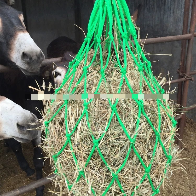 Forage Pocket Feeding Horse Bag Haystack Bag Grass Net Pocket Horse Feed Bag — image 6