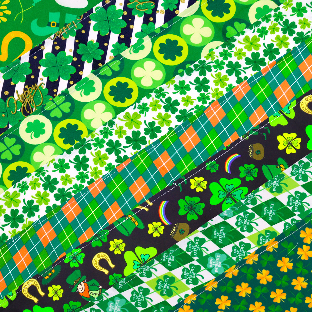 Accesorios para Mascotas Día de San Patricio Toalla de Saliva de Perro Triángulo Shamrock — imagen 4