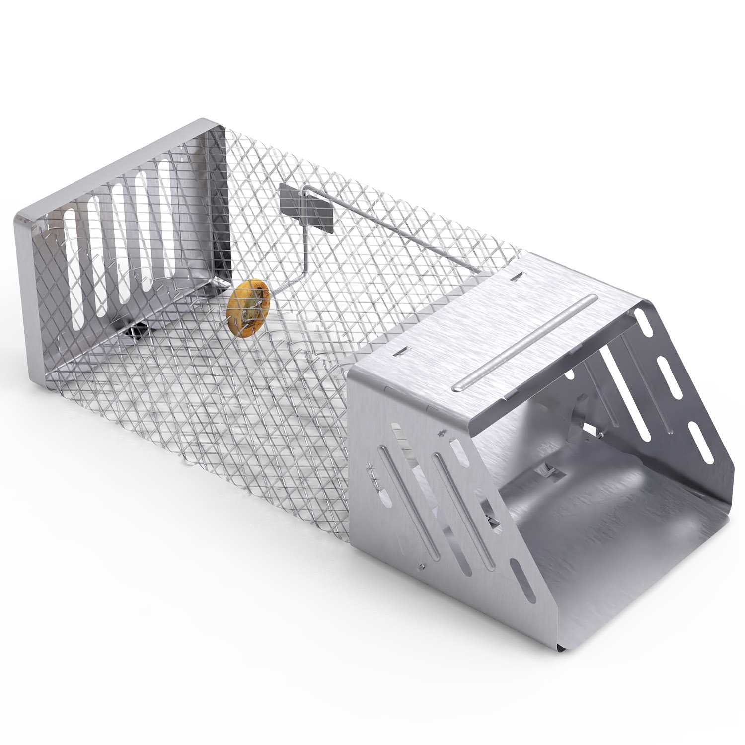 Trampa Automática Continua de Ratas con Puerta Única y Humana para Roedores Pequeños — imagen 5