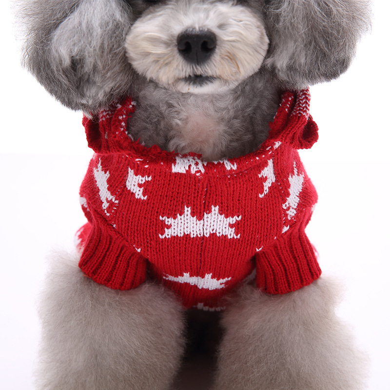 Dog Clothes Christmas Sweater Halloween Pet Clothes Sweater Dog Sweater — image 3
