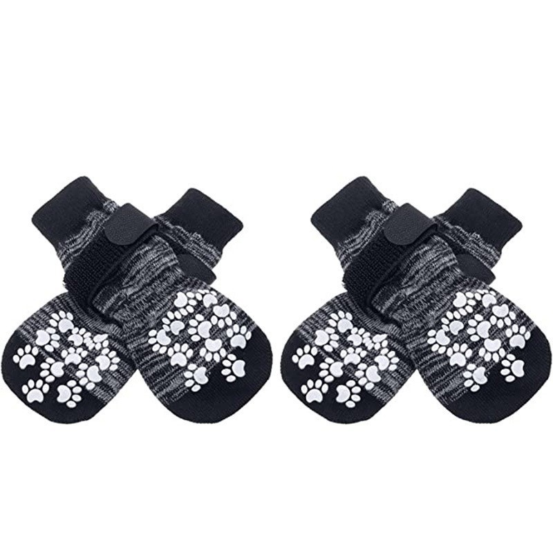 Pet socks foot covers cat and dog socks outdoor anti slip and waterproof shoes socks — image 9