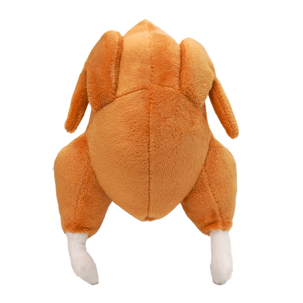 Pet squeaking toy stuffed with plush squeaking roasted chicken toy cat supplies corgi Bears — image 3