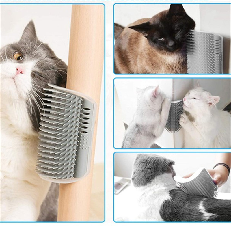 Pet Products Cat Scratching And Hair Rubbing Device Cat Toy Corner Hair Rubbing Device Cat Scratching And Hair Rubbing Device — image 1