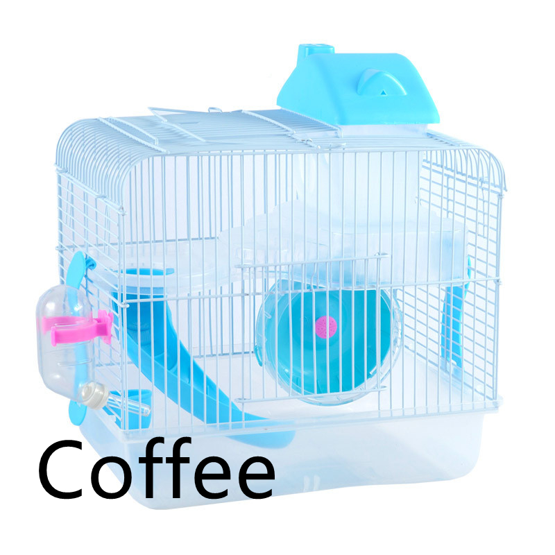 Hamster Cages, Hamsters, Crystal Castles, Double-Layer Villa Supplies, Toys, Five Colors Optional — image 3