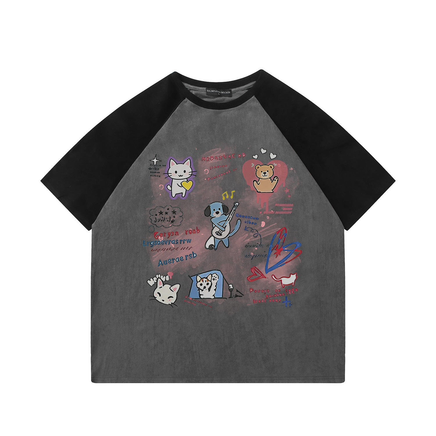 Cute Pet Band Printed Short Sleeves — image 9